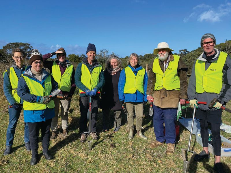 Red Rocks planting day post image
