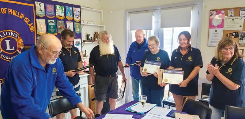 Lions welcomes new members post image