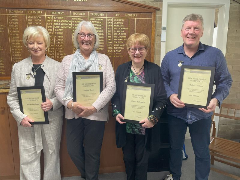 Life Membership at the tennis club post image