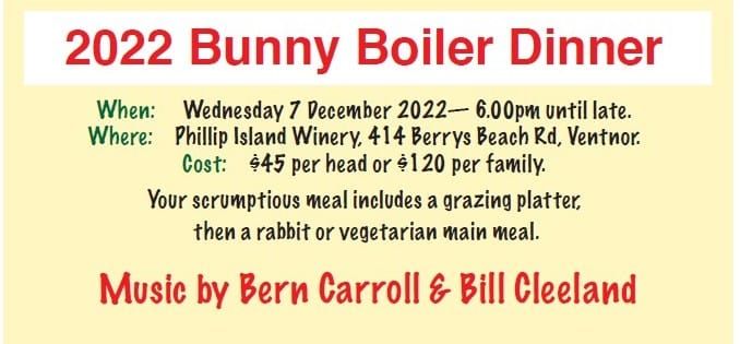 2022 Bunny Boiler Dinner post image