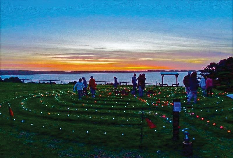 Labyrinth walk to welcome the new year post image