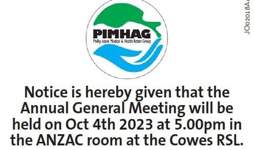 Phillip Island Medical and Health Action Group AGM post image