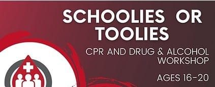 Schoolies or Toolies - CPR and Drug and alcohol workshop post image