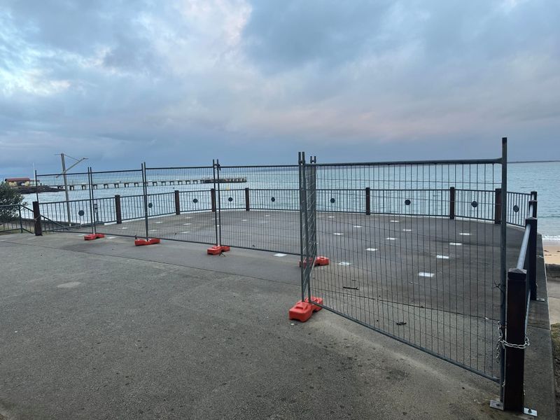 Unsafe amphitheatre platform will remain closed indefinitely post image