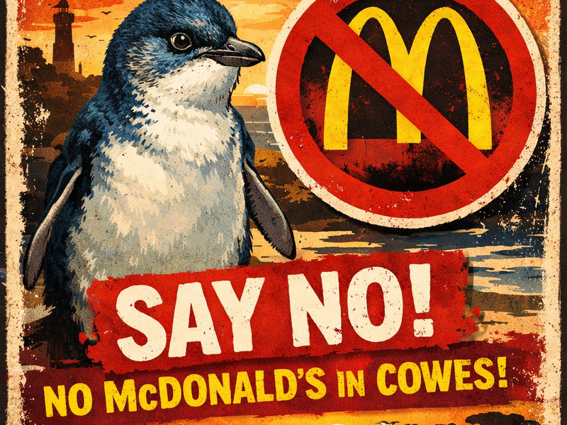 Thousands rally in petition against Maccas post image