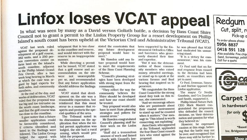 History on Linfox circuit development fact checked post image