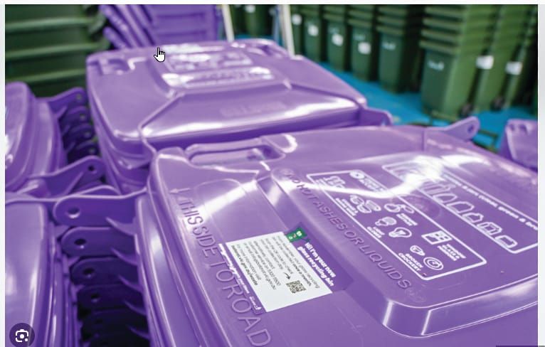 Councillors fight purple bin rollout, joining 35 other councils post image