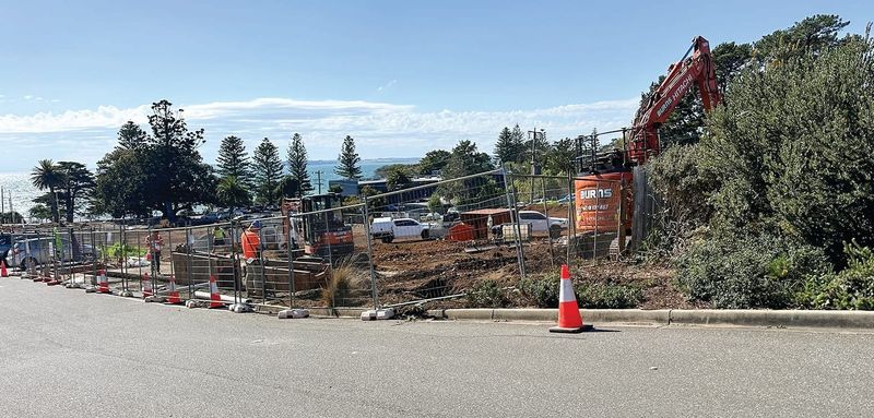 Car park sewer works begin post image