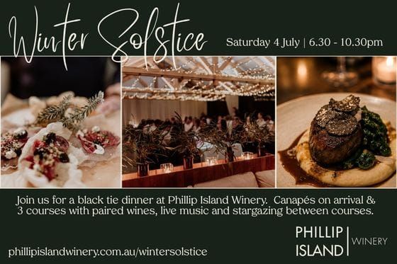 Winter Solstice - Phillip Island Winery 4th July post image
