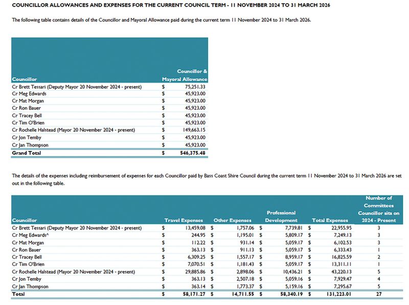 Latest councillor expenses revealed post image