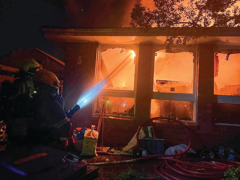 Winter warning for fireplace sparks post image