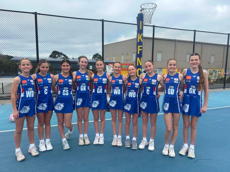 Smiles say it all for the U13 Netball team girls post image