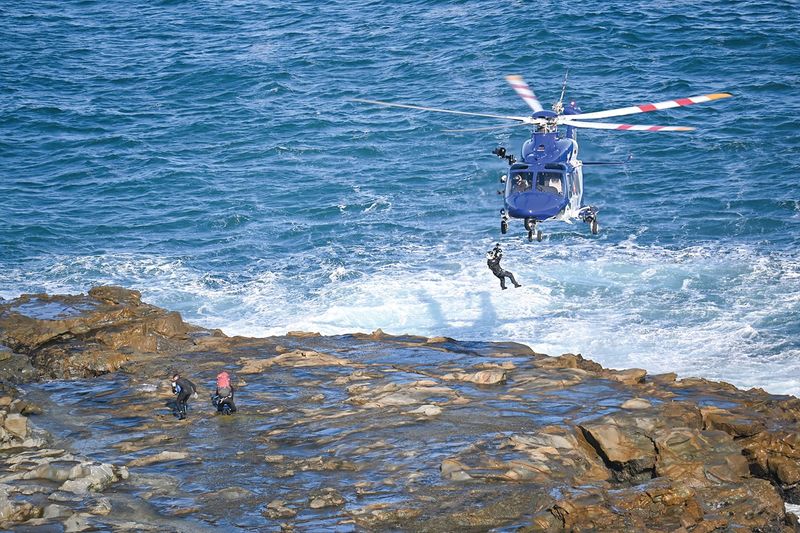 Peril at Punchbowl: fisherman saved after marathon rescue post image