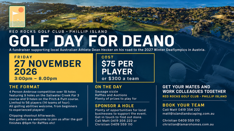 Golf Day for Deano post image