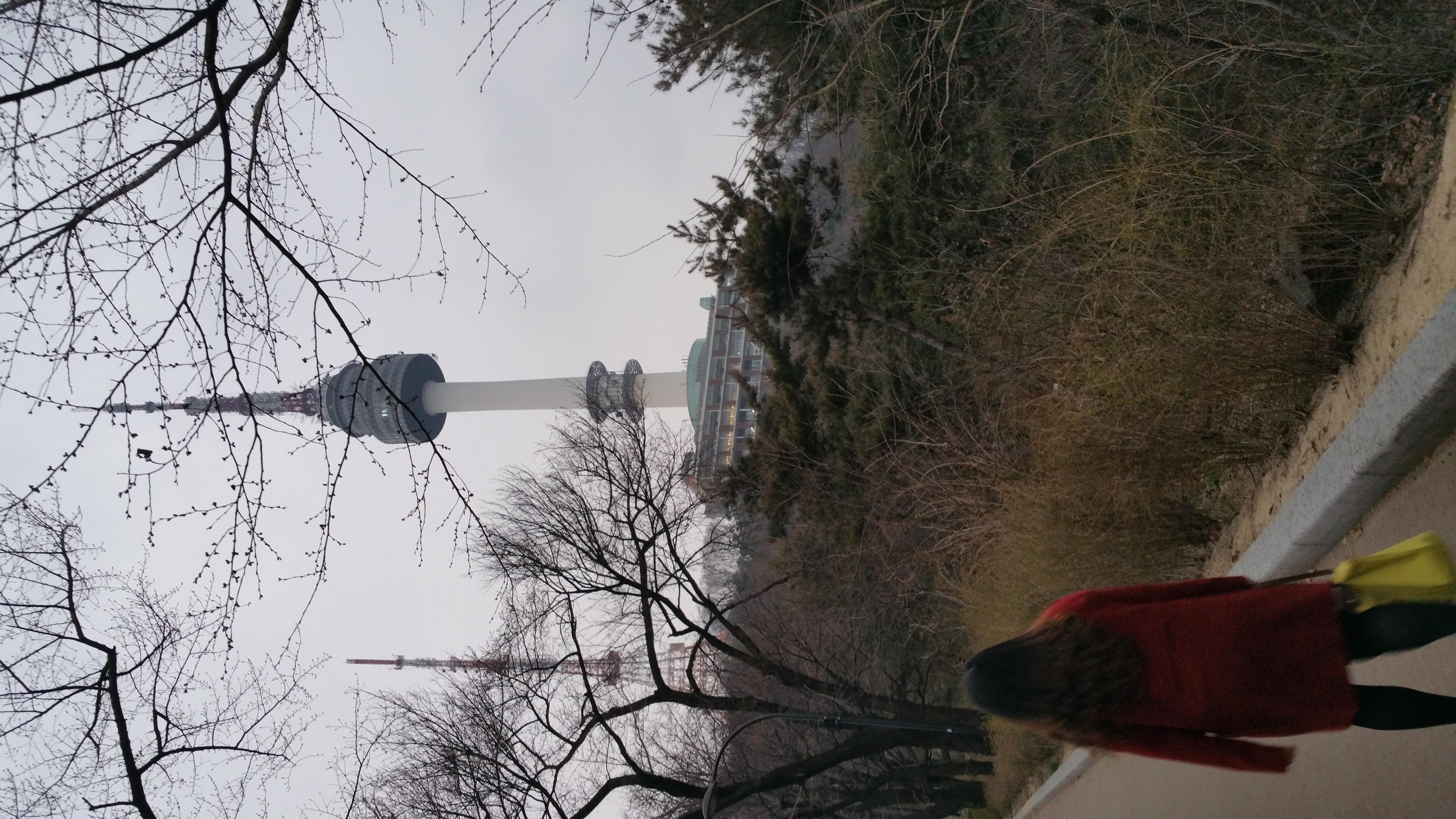 N Seoul tower botton