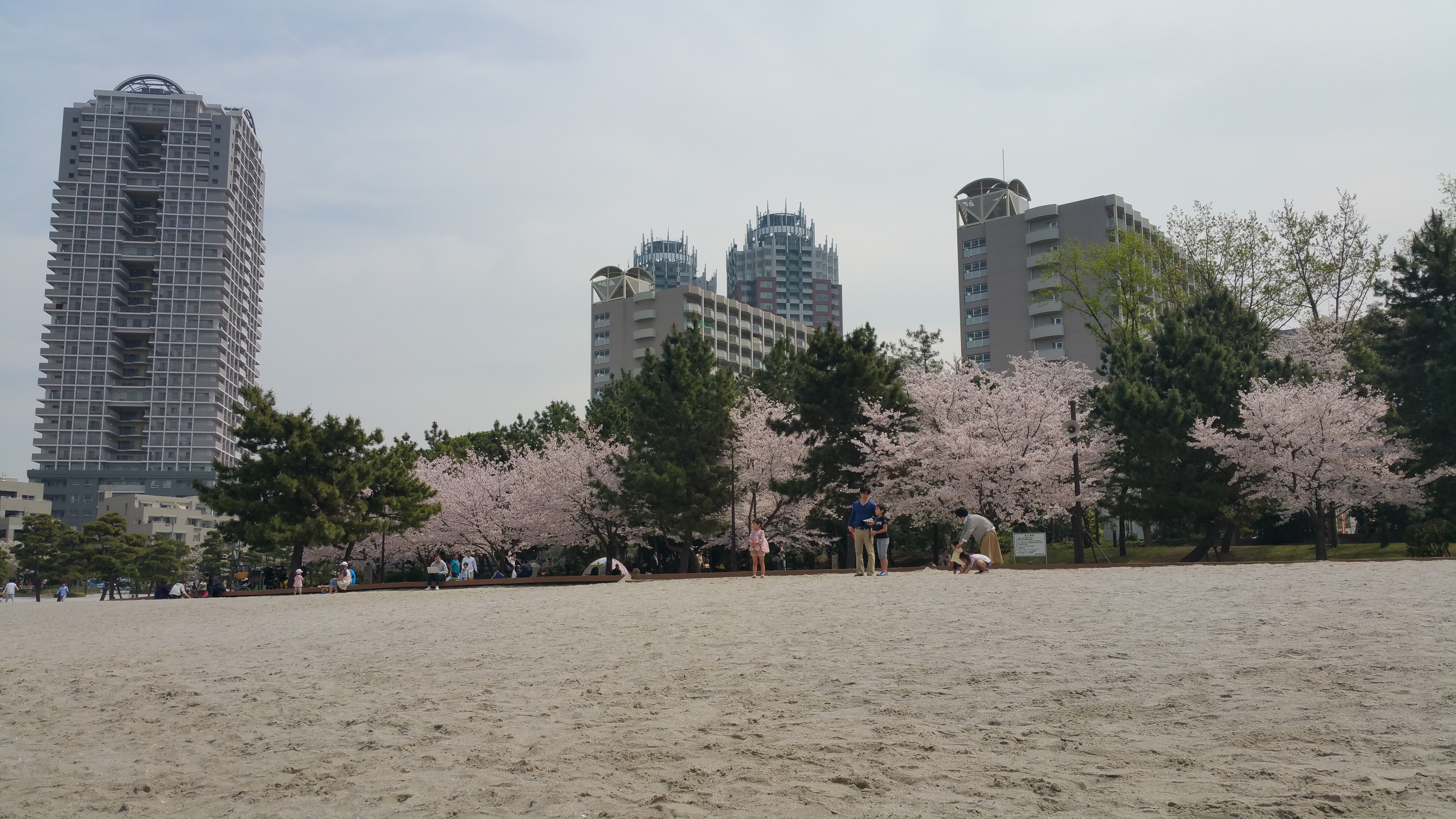 Odaiba beach