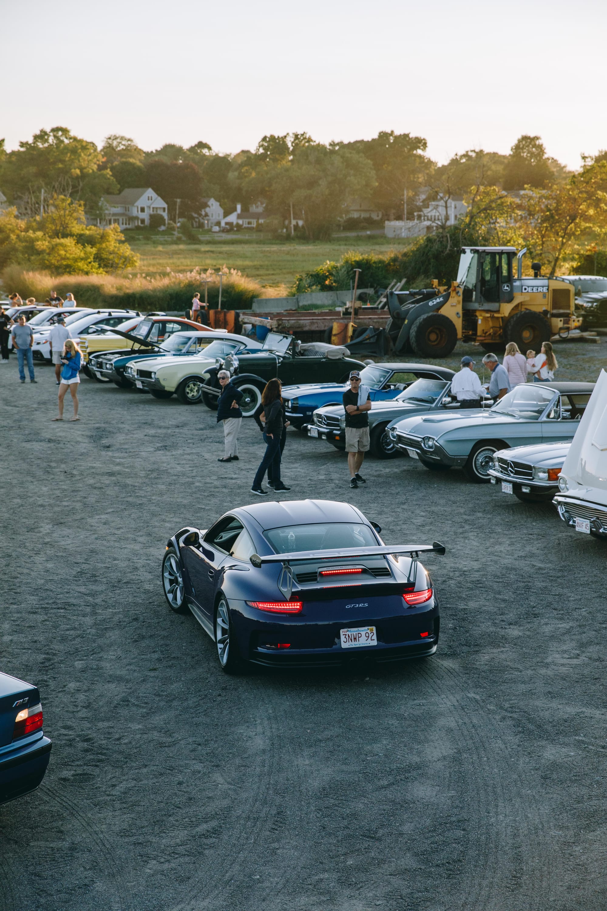 Porsche GT3 RS at the cruise-in