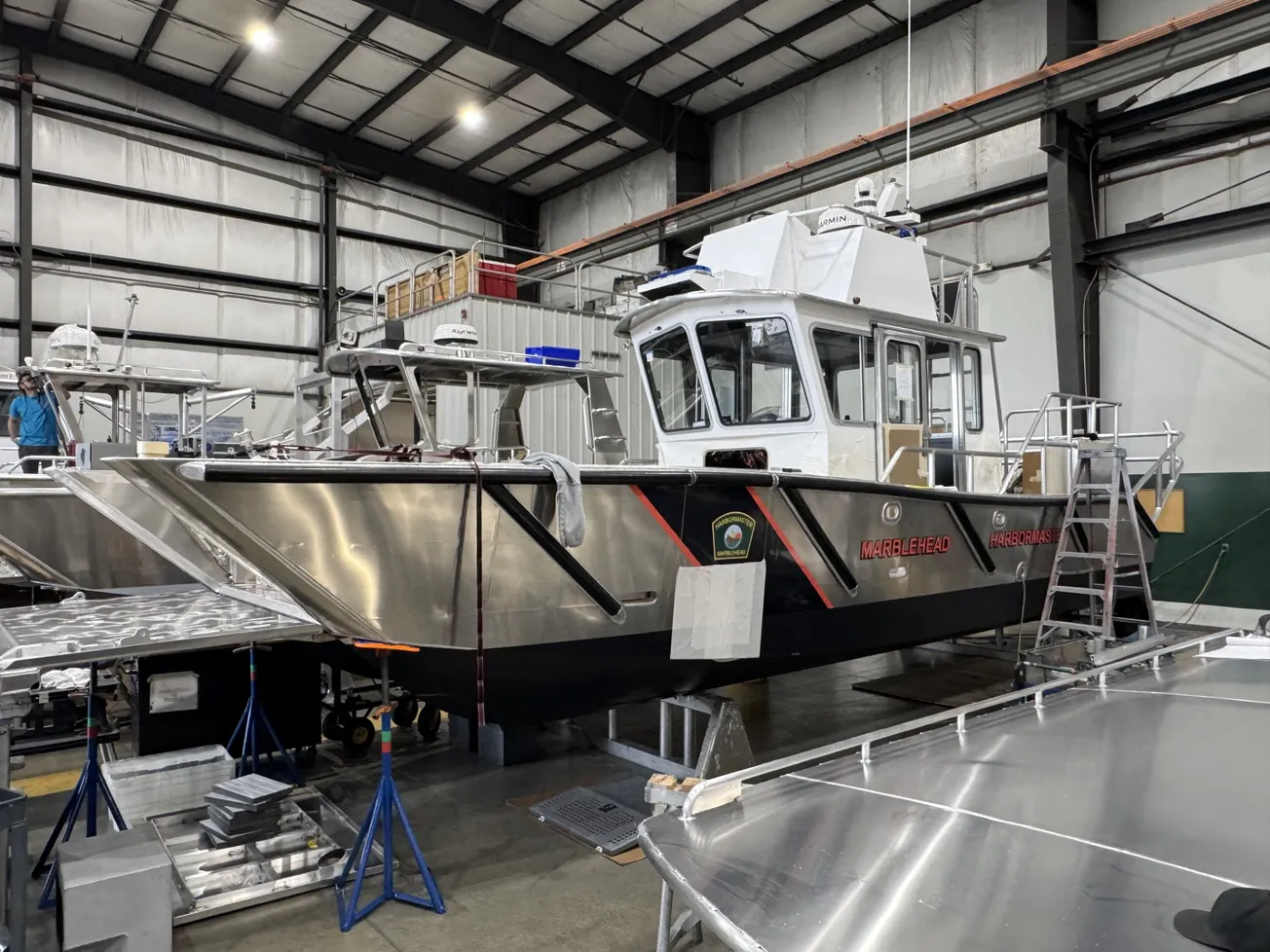 Marblehead’s new rescue boat to hit the harbor this November