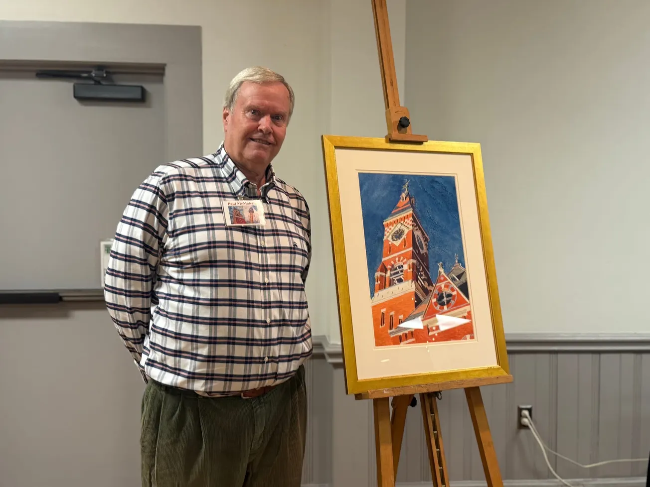 Rotary unveils Holiday Pops signature artwork at reception