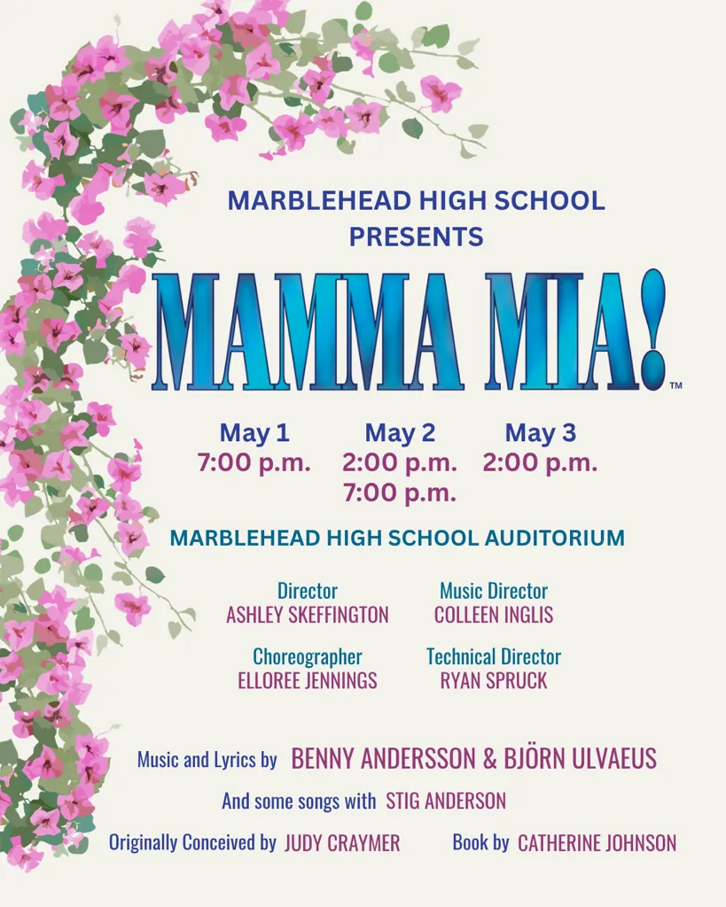 Marblehead High School to stage 'Mamma Mia!'