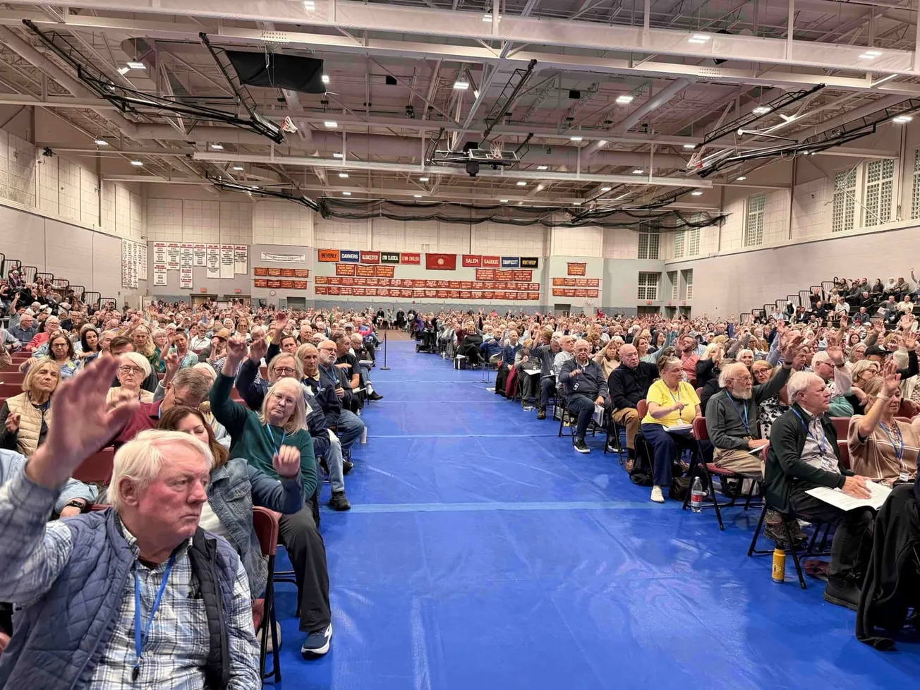 In a single-night Town Meeting, Marblehead clears override for the ballot and adopts 3A overlay