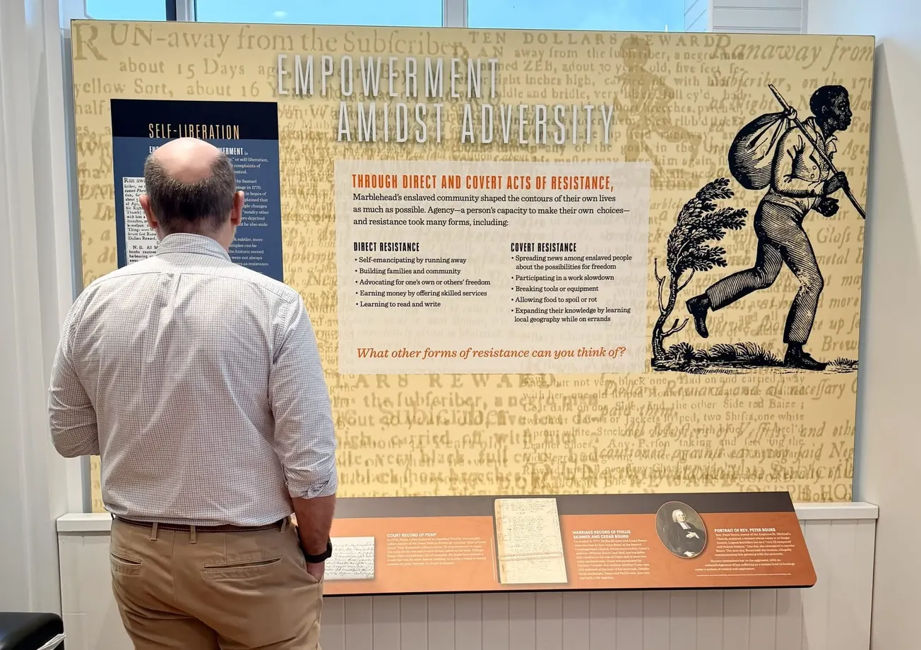 Five years, $1.4M and ten recovered lives later, Marblehead Museum opens its slavery exhibit