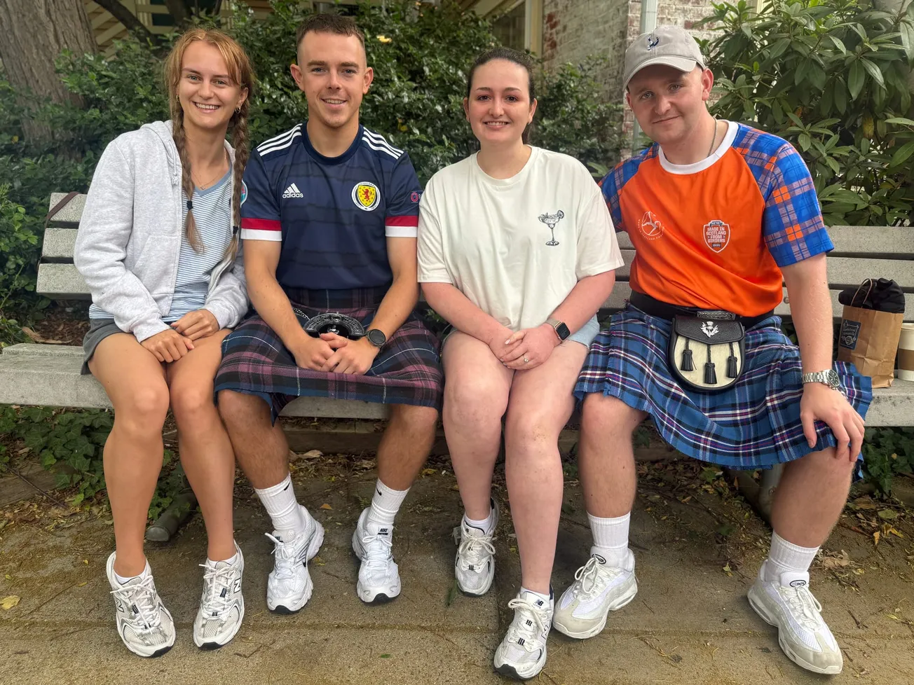 Scotland’s Tartan Army finds a home in Marblehead