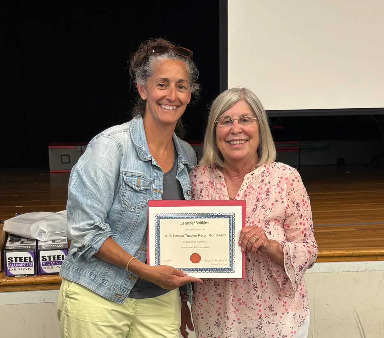 Village School teacher earns Margaret Voss Howard award