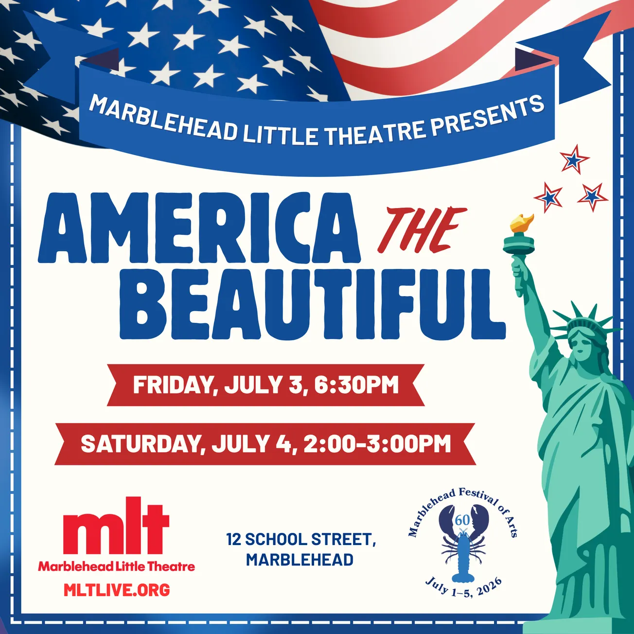 Marblehead Little Theatre plans Fourth of July revue