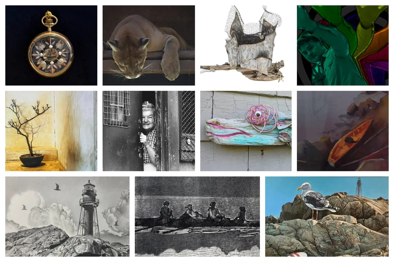 MFoA's Best of Show winners map the town: Chandler Hovey's granite, harbor fog and what the tide leaves behind