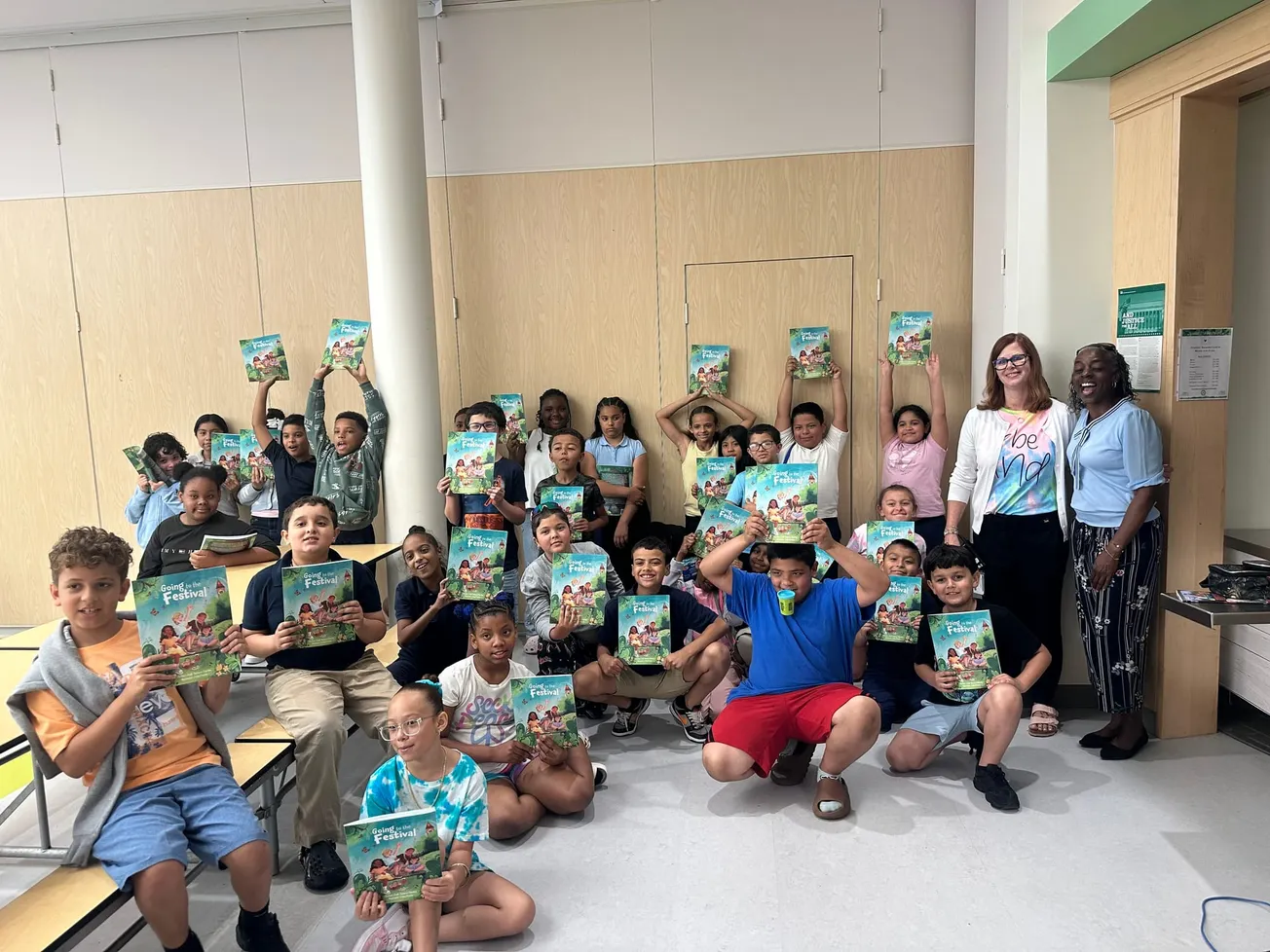 Jodi-Tatiana Charles turns festival labor into a children's book
