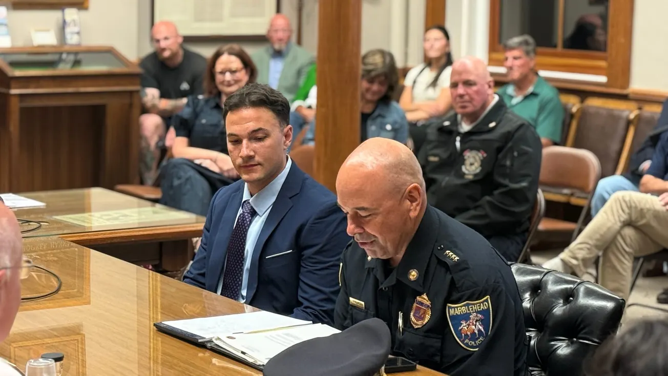 Select Board clears hometown Marine to join police department