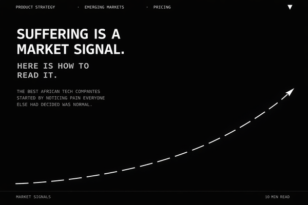Suffering Is a Market Signal. Here Is How to Read It.