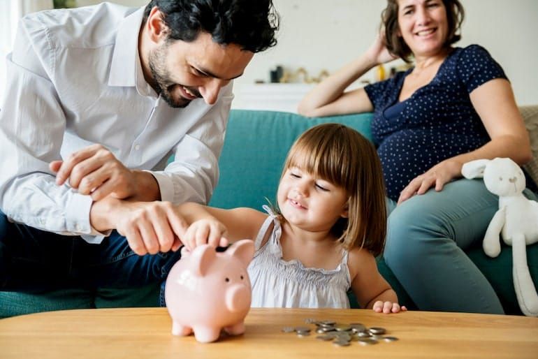familie pun bani în pușculiță, Kindergeld Germania