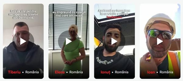 clienți mulțumiți returnare taxe