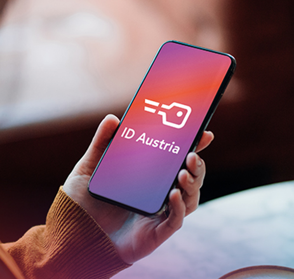 Evidenzmeldung, telefon ID Austria, mutare, ecran de telefon