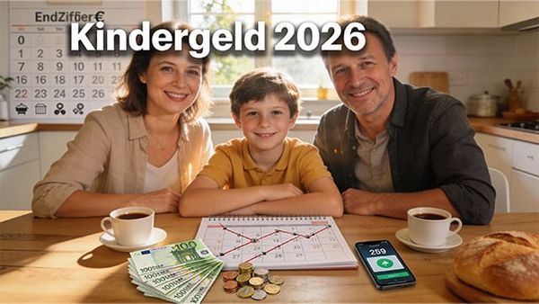 familie, Kindergeld, 2026