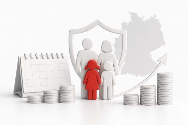 Kindergeld retroactiv Germania indemnizatie copii 6 luni