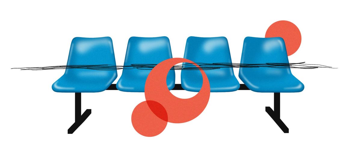 In the Waiting Room Outside Immigration Court - June 2025