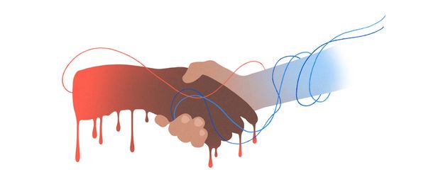 Shaking Hands with Idi Amin