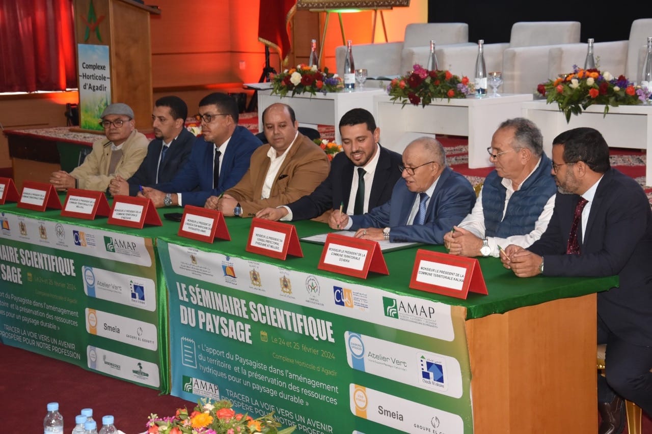 Coordination et accompagnement Prestavert du Séminaire AMAP à Agadir