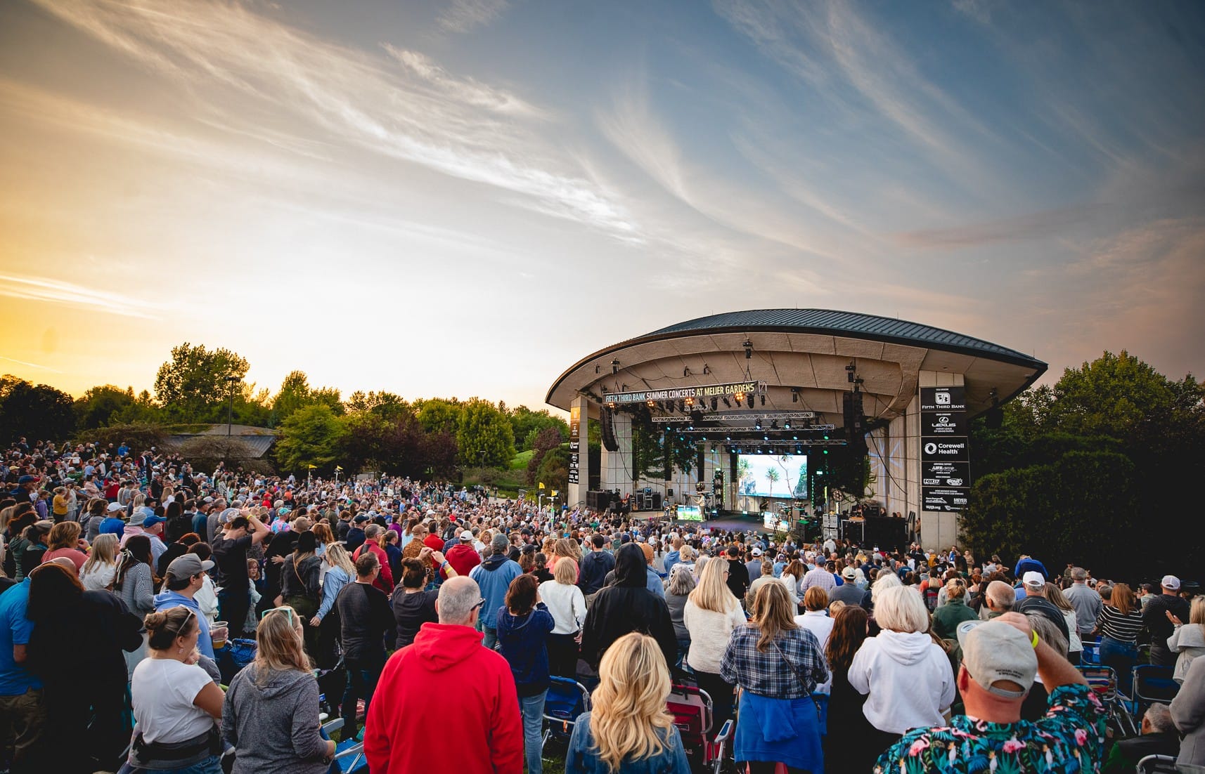 Michigan’s summer concert deluge: Lineups for popular outdoor venues