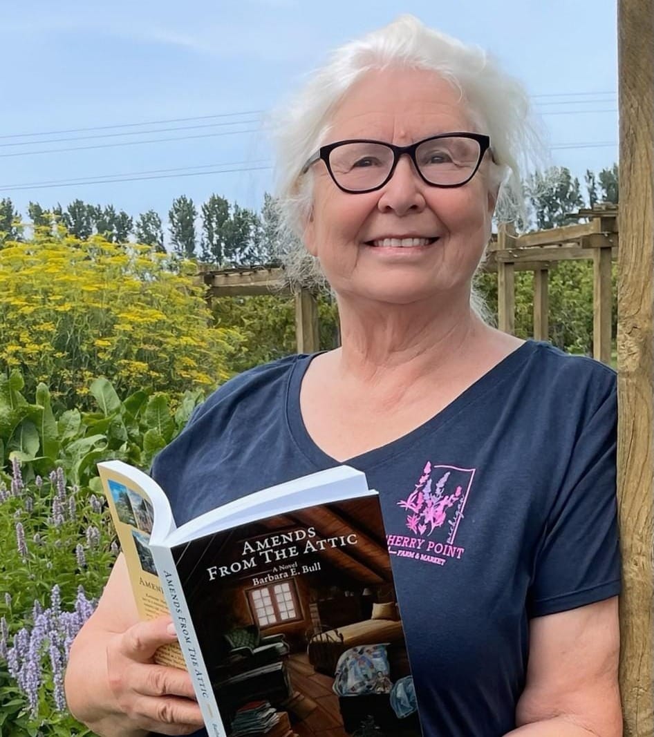 Celebrate Loutit Library's Cheapstacks store with local author Barbara E. Bull