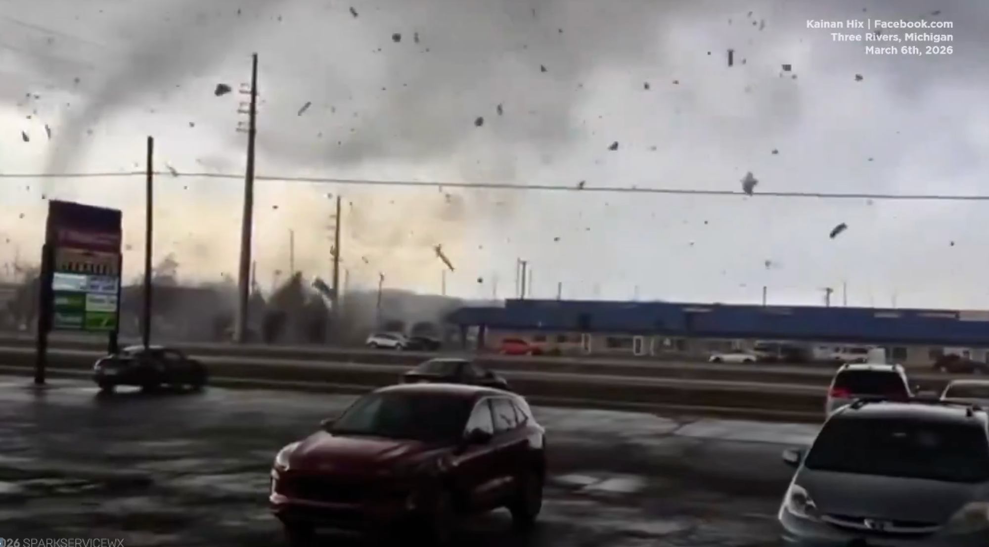 Tornadoes march through southwest Michigan; several counties still under watch alerts