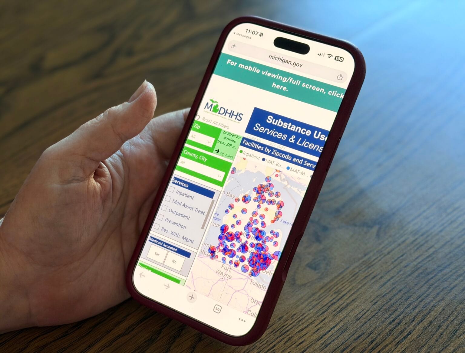 Critics say Michigan’s addiction treatment locator plagued by access and data issues