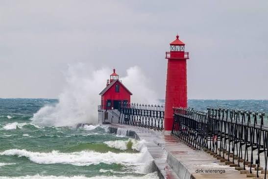 Harbor dredging begins in Grand Haven; boaters advised to exercise caution near pipeline
