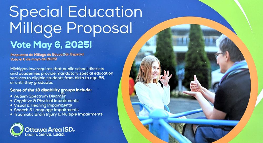 Special education millage faces renewal, restoration in Ottawa, Allegan counties post image