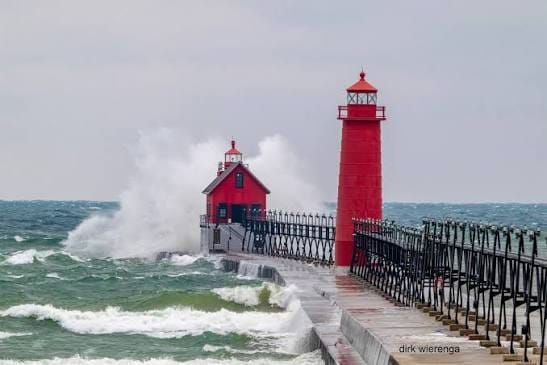 Harbor dredging begins in Grand Haven; boaters advised to exercise caution near pipeline post image