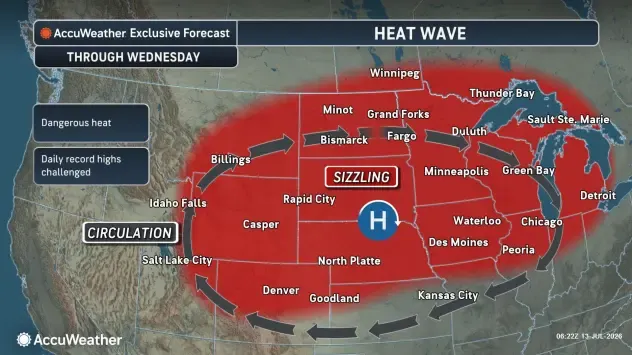 Dangerous heat dome will bring soaring temperatures, extremely dry conditions in Michigan post image