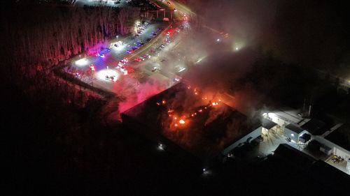 Officials: Building fire at Spring Lake Twp. foundry likely caused by welding, no injuries reported post image
